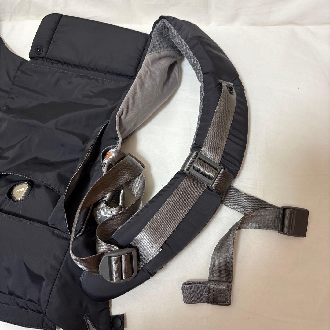 hugapapa 抱っこ紐 グレー 箱付き