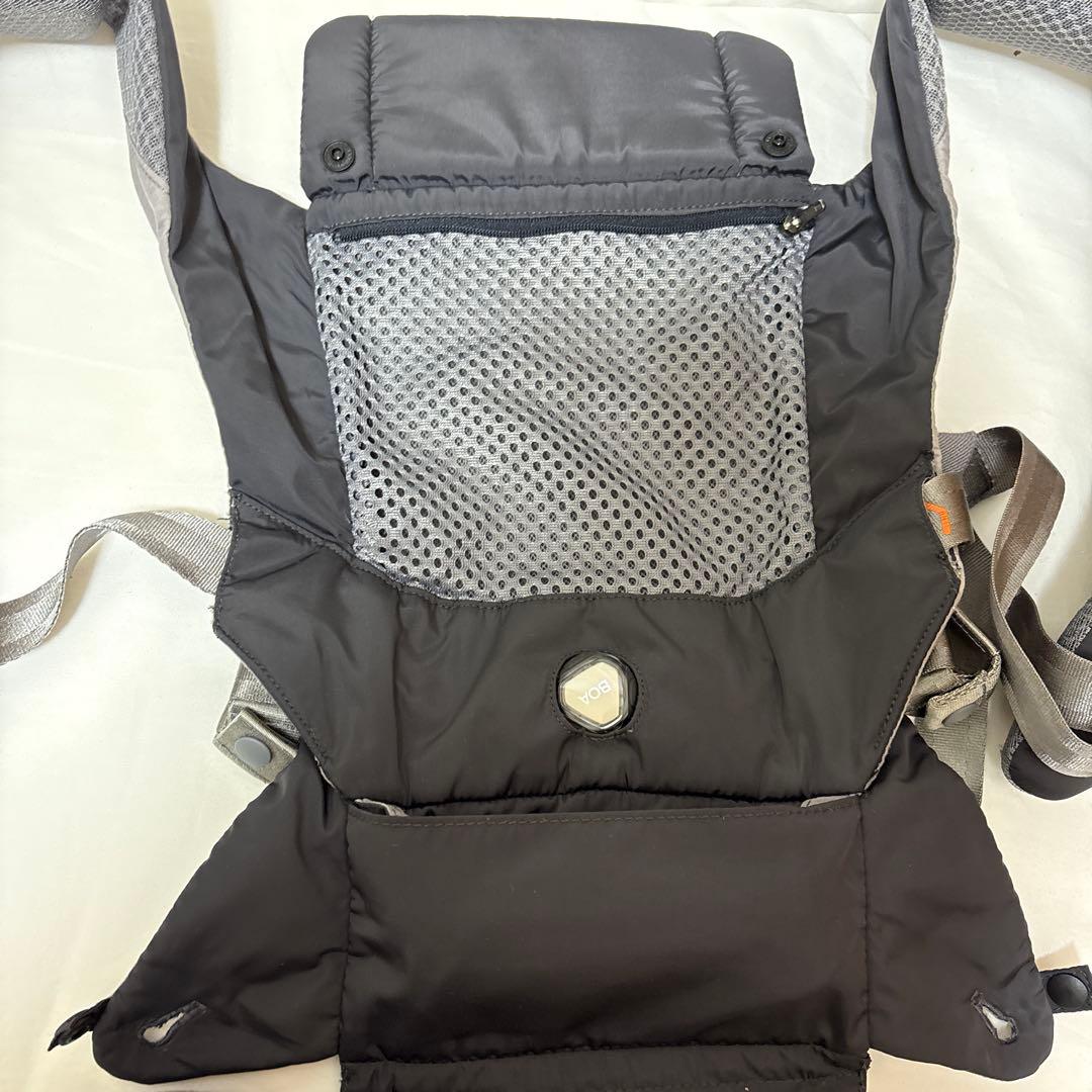 hugapapa 抱っこ紐 グレー 箱付き