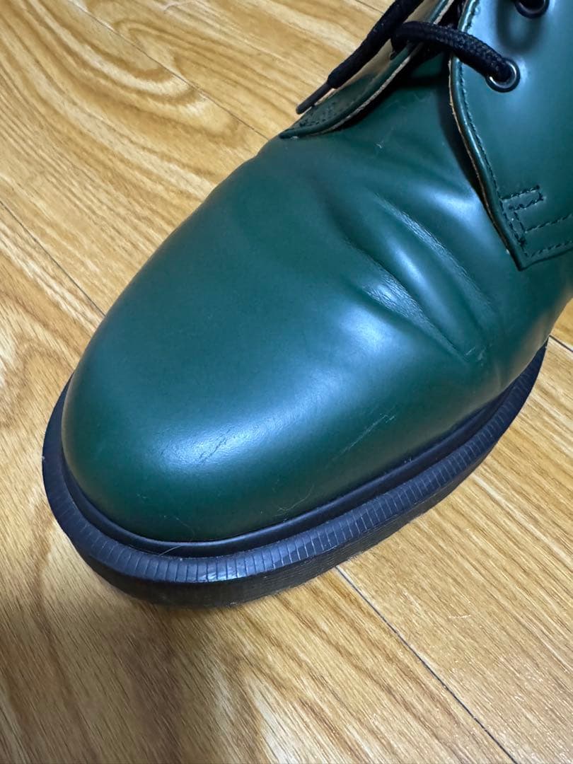 ドクターマーチン 3ホール グリーン