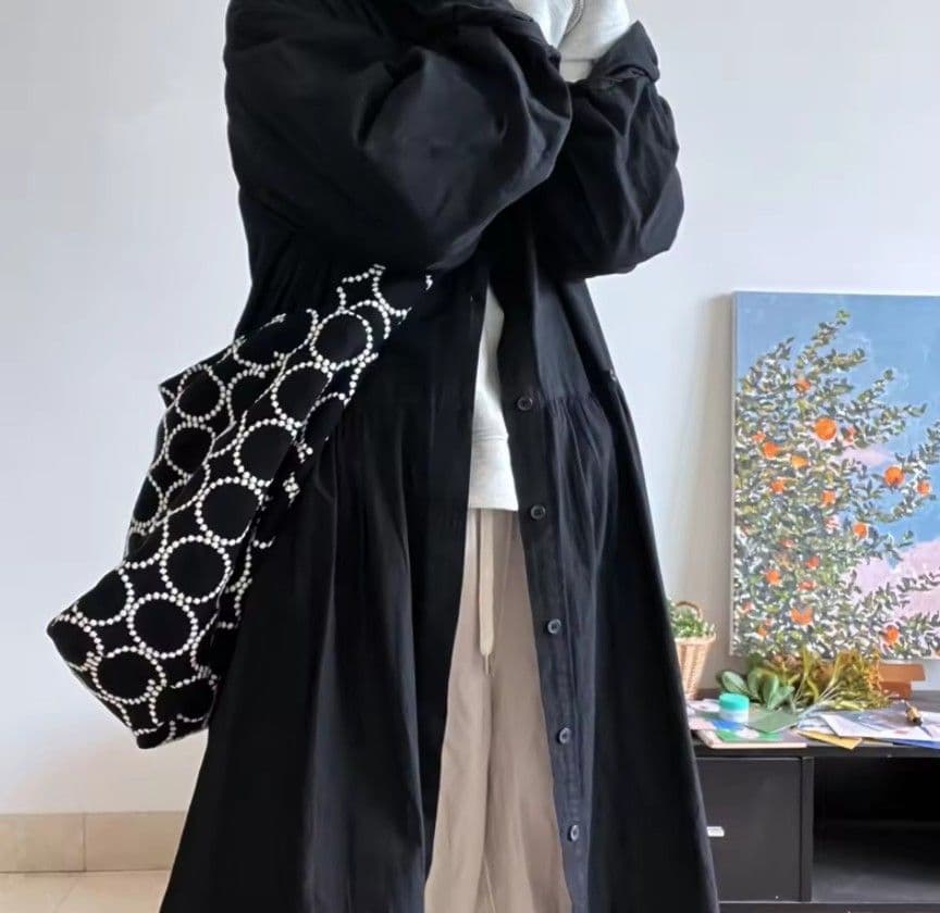 ミナペルホネン　ハンドメイド　タンバリン　ショルダー　バッグ