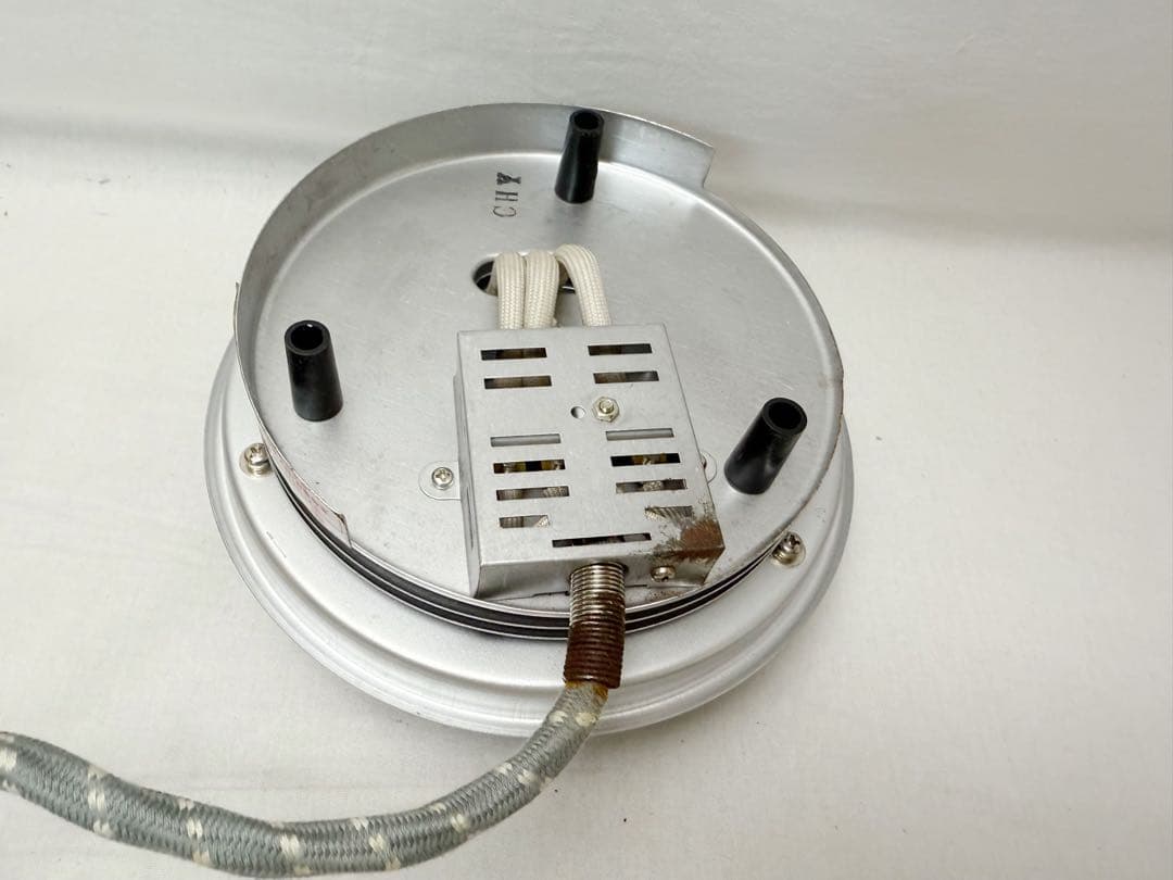 茶道具 焼杉 置炉 野々田電熱器 電気炭 敬典造 丸釜釜印 3点セット 元箱