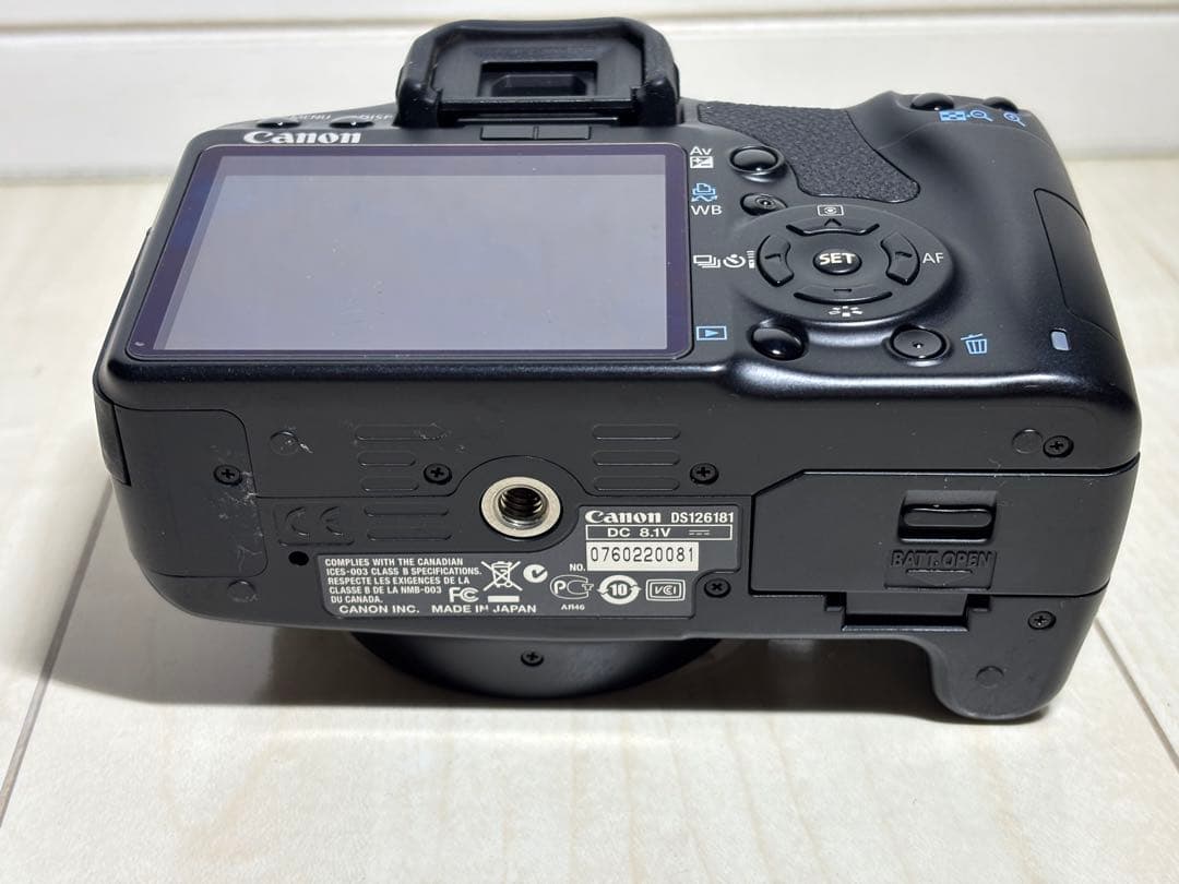 Canon EOS Kiss X2 美品 シャッター数899回 一眼レフカメラ