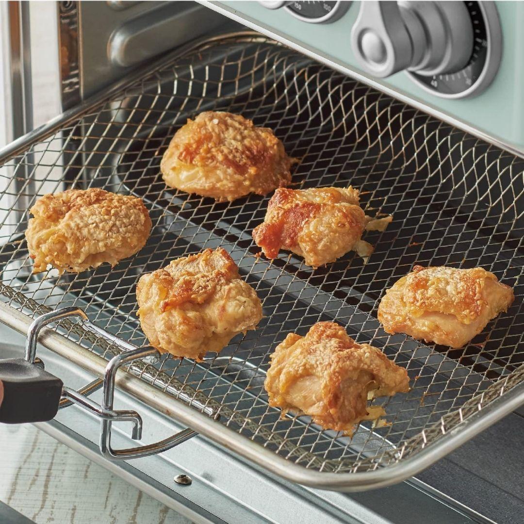 Toffy　ノンフライオーブントースター 1台5役 ノンフライオーブン　レトロ⑫