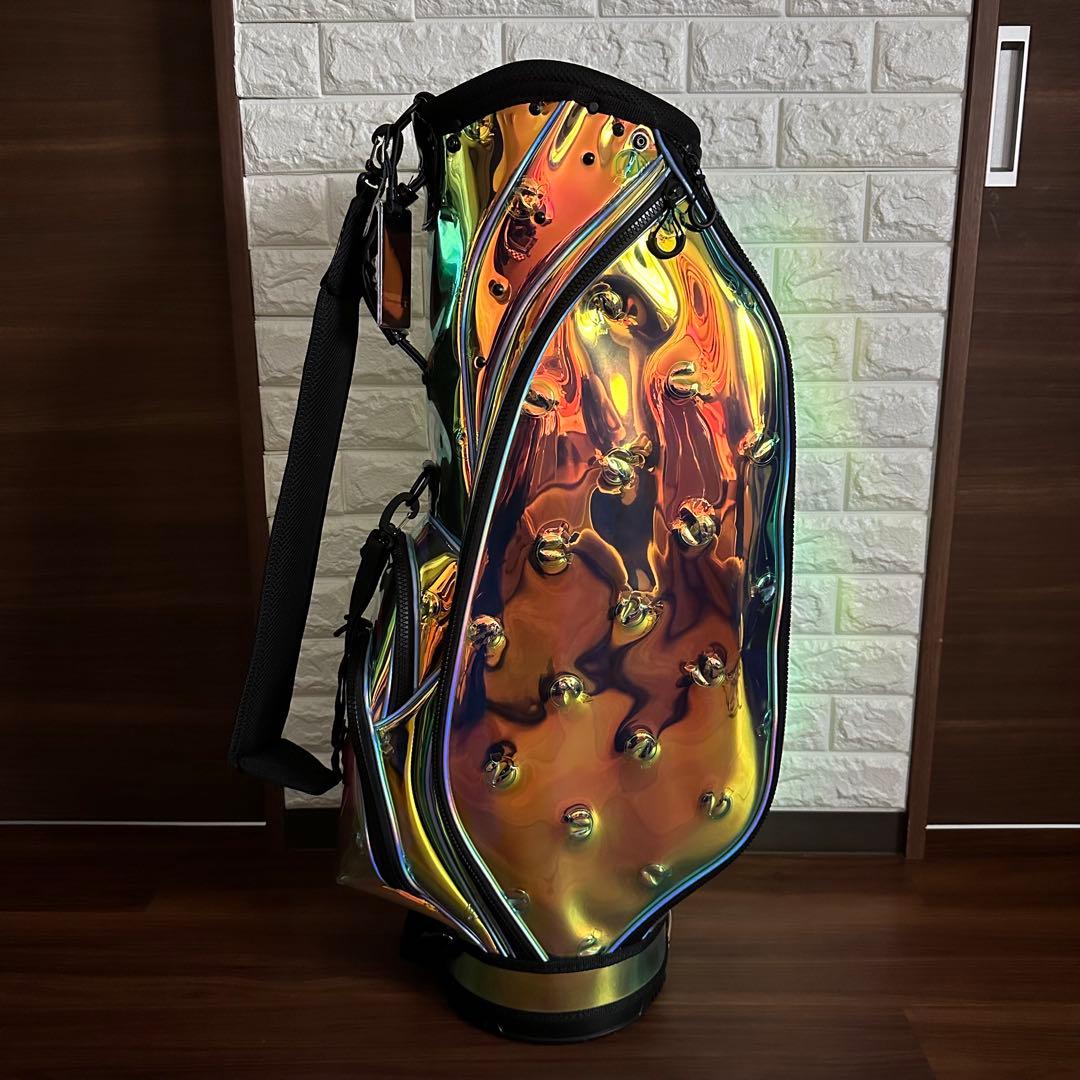 未使用 本間ゴルフ スケルトン クリアキャディバッグ CB12060