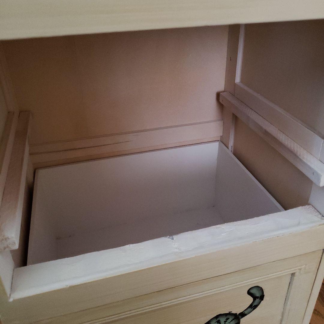 輸入家具 こども キッズ インテリア 引き出し チェスト 多段 収納 猫 ネコ