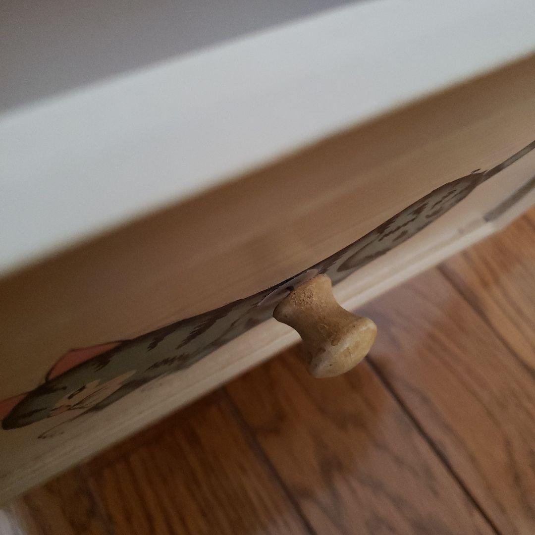 輸入家具 こども キッズ インテリア 引き出し チェスト 多段 収納 猫 ネコ