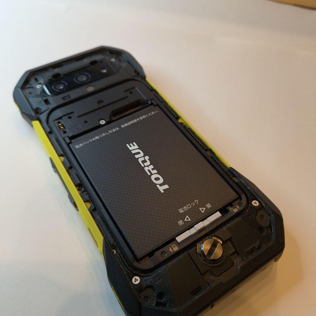 【au/UQ】TORQUE　5G イエロー　128G