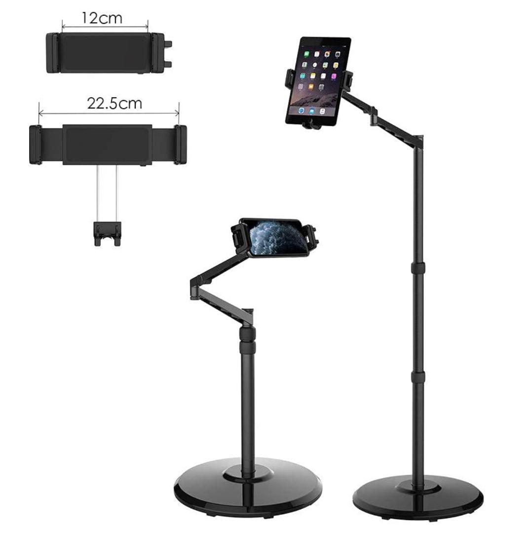 アーム・フロアースタンド】金属製　40～140cm　smatree FS100②