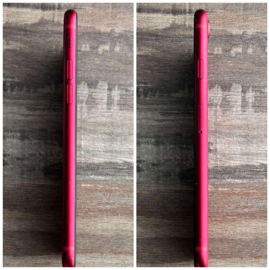 【良品◎】iPhoneSE 第3世代 本体 RED 128GB SIMフリー