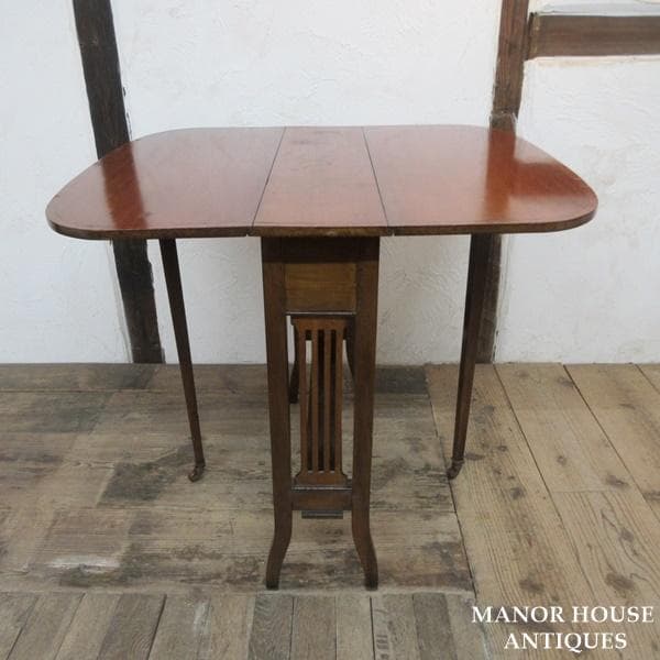 イギリス アンティーク 家具 サザーランドテーブル サイドテーブル 6152e