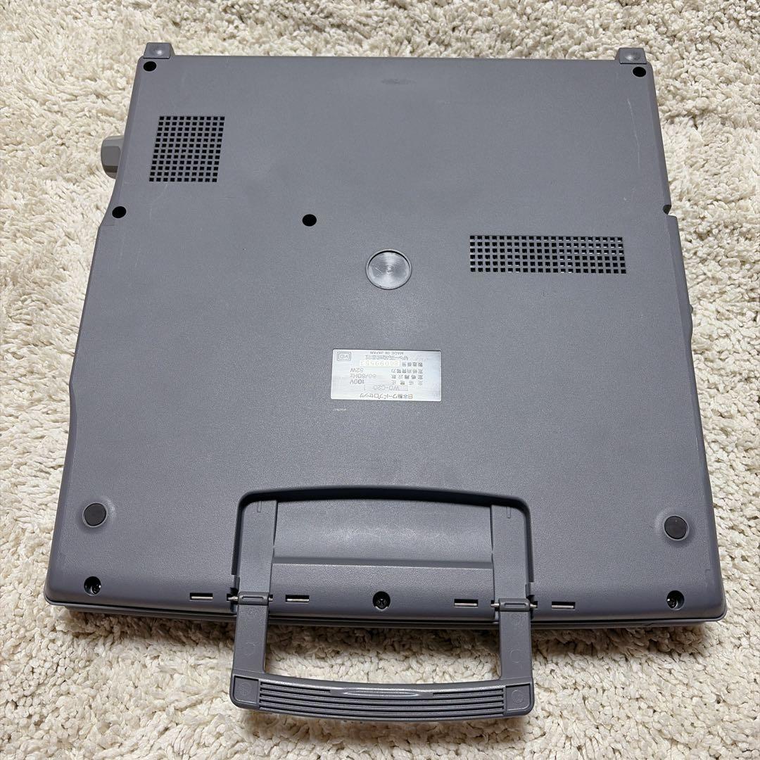 【希少】 SHARP WD-C20 カラー液晶 ワープロ 本体 書院 動作確認済