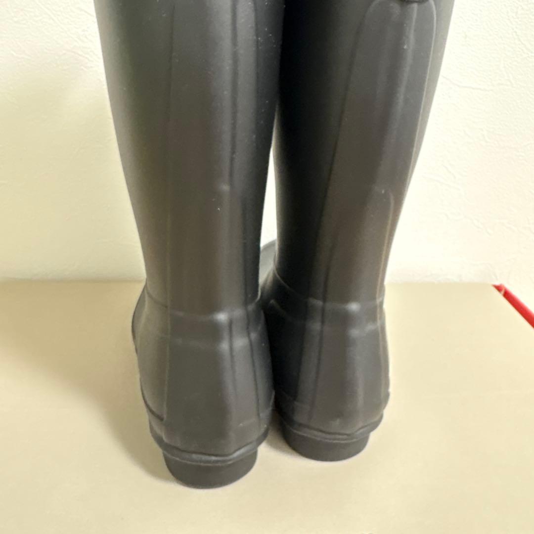 HUNTER長靴WOMENS BLACK サイズUK4 US6 EU37 未使用
