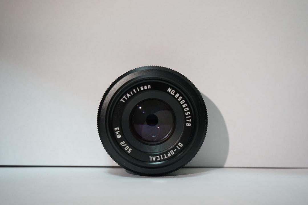 値下げTTArtisan 50mm f/2 F2 ソニーEマウントフィルター付