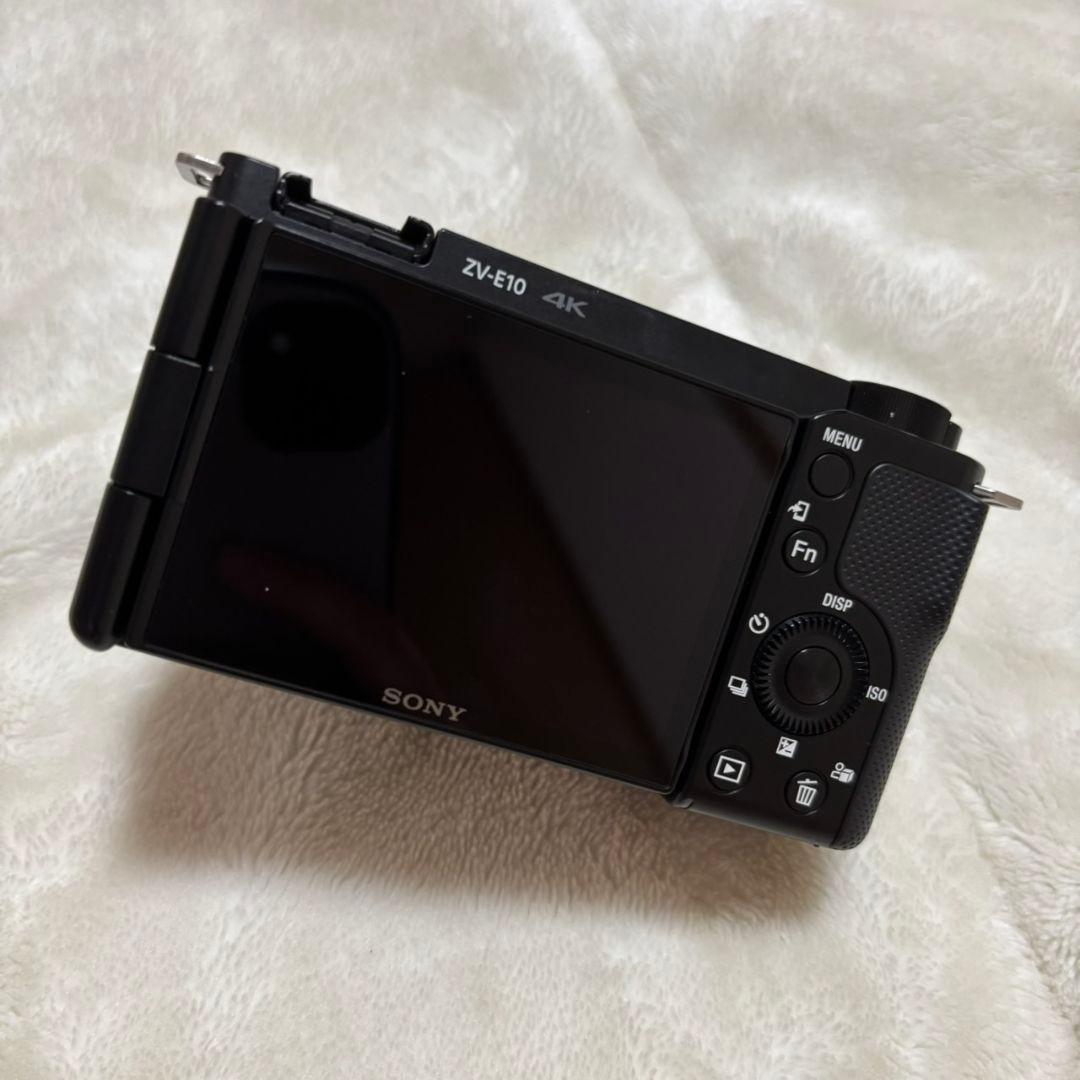 【美品】SONY VLOGCAM ZV-E10 レンズキット ZV-E10L B