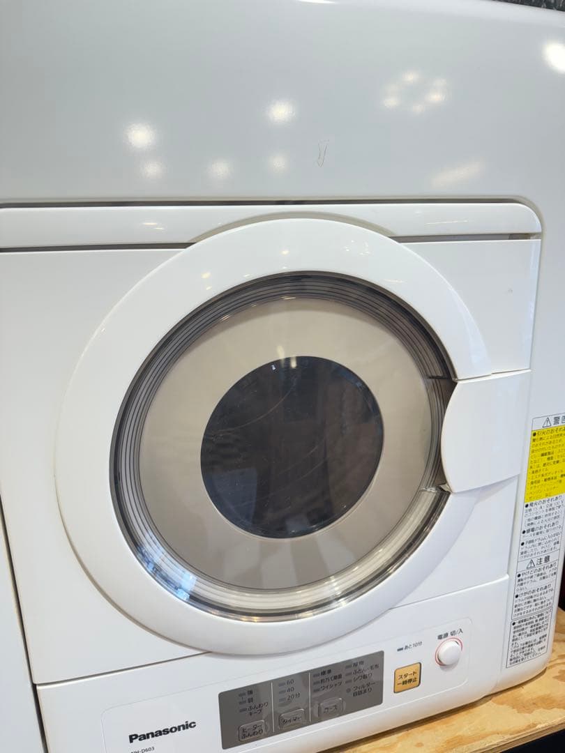 Panasonic パナソニック NH-D603 電気式衣類乾燥機　2019年製