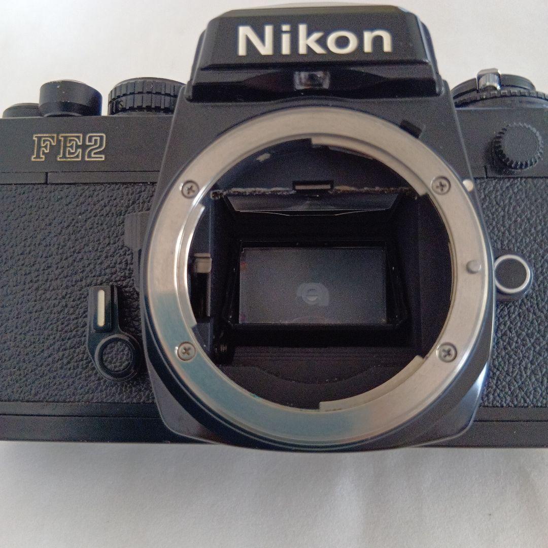 マロンNikon FE2 フィルムカメラ Nikonスピードライト