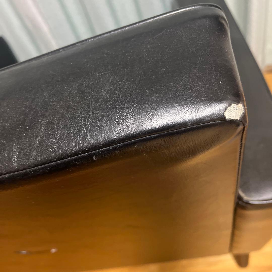 カリモク60　ロビーチェアワンシーター　ブラック