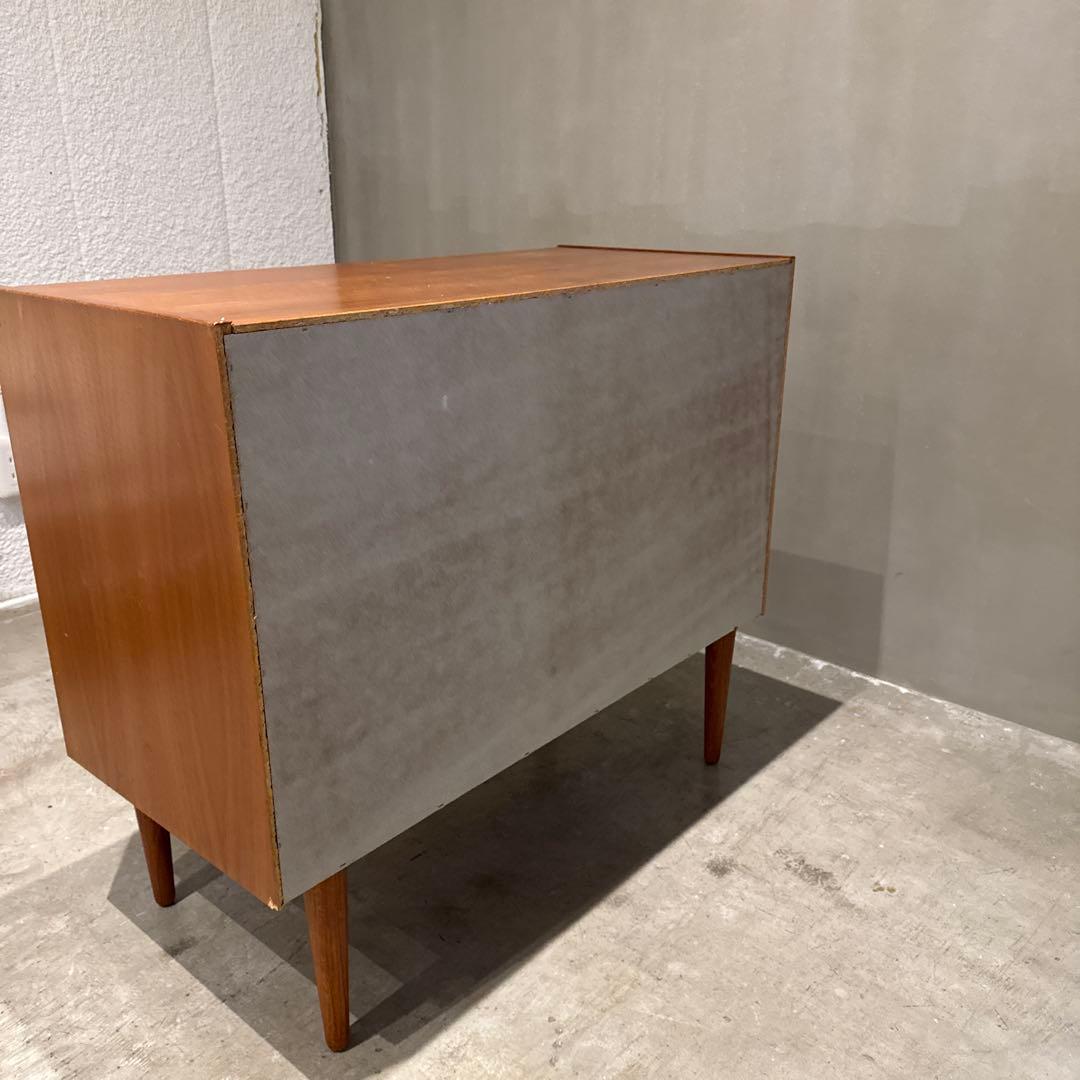 ミッドセンチュリー 木製チェスト 4引き出しヴィンテージ