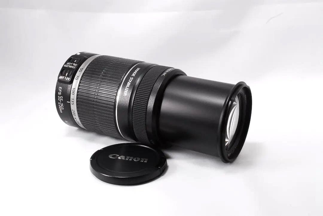 Canon EF-S 55-250mm 1:4-5.6 IS ❤️手ブレ補正付き