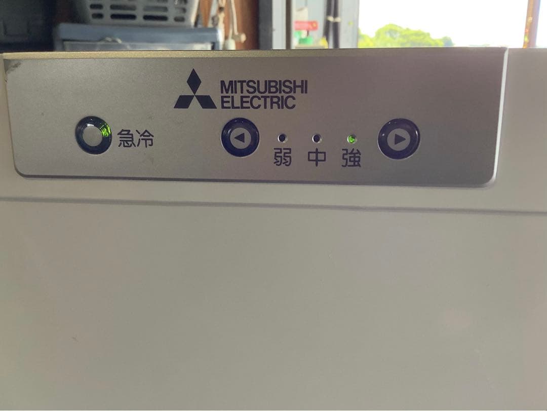 【高年式】三菱 1ドア冷凍庫 MF-U12G-W 121L 22年製 ホワイト