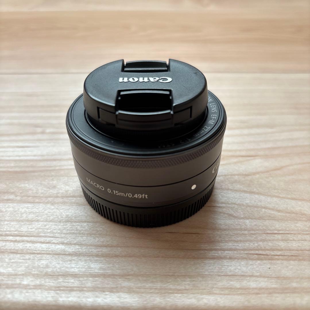 美品　cannon eos m3 単焦点・望遠レンズ・バックセット