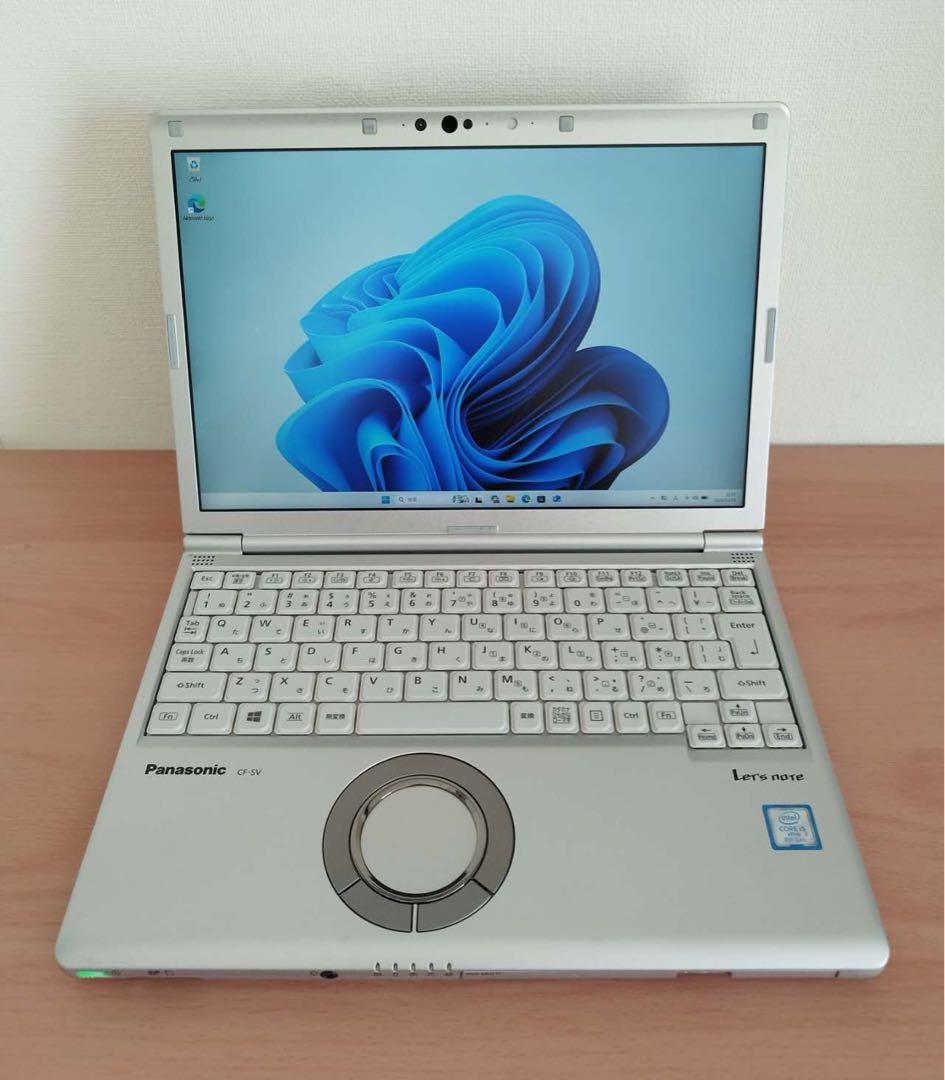 レッツノートSV8 DVD版 i5/8GB/SSD256GB/office付き