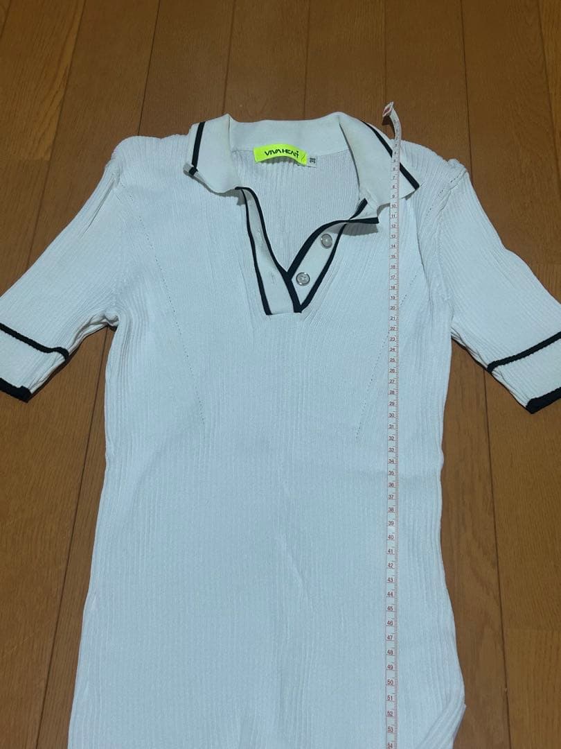 ビバハート 可愛いポロシャツ✨️とヒラヒラスカートセット