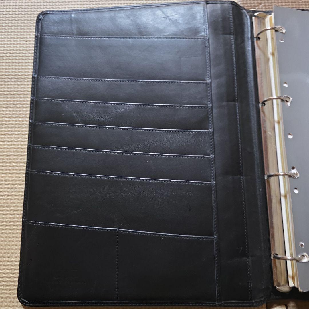 イタリア製ＰＴＭオーガナイザー　イタリアンカーフレザー　ヴィンテージ　A4サイズ