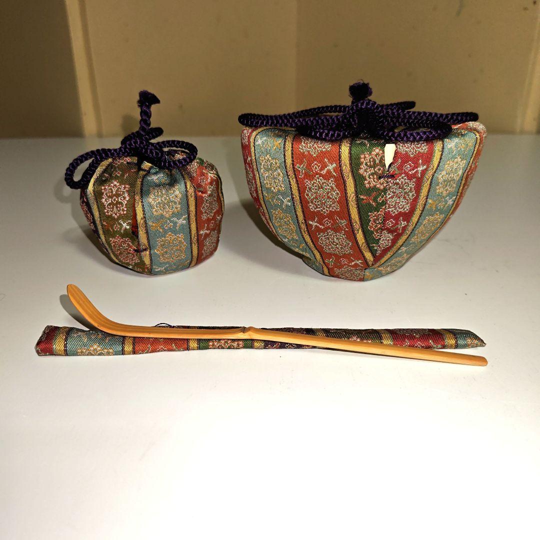 茶道具　きんま彫茶箱