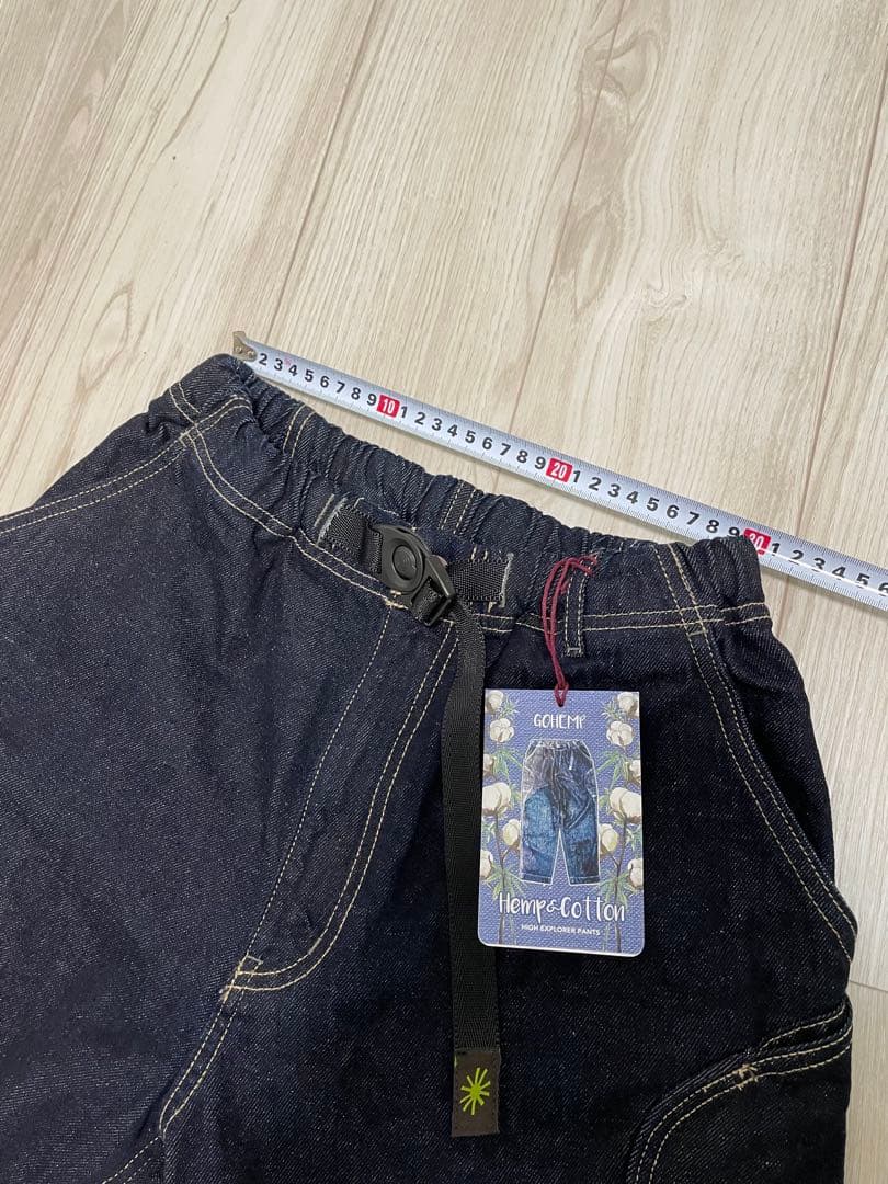 gohemp「ゴーヘンプ」ワンウォッシュデニム GHP1148CFO XS