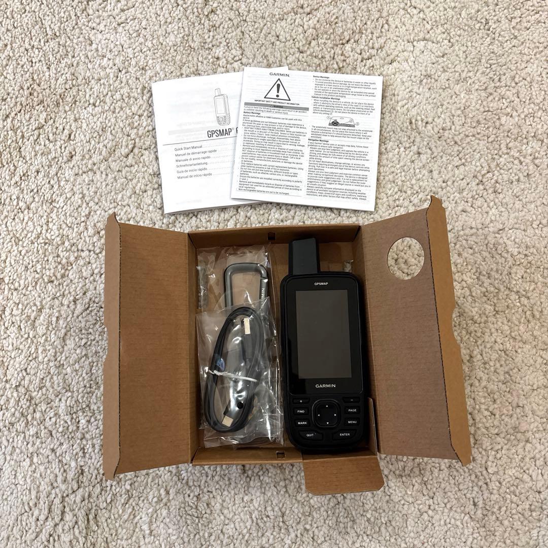 GARMIN GPSMAP67 ナビゲーション　トラッキングマップ　ガーミン