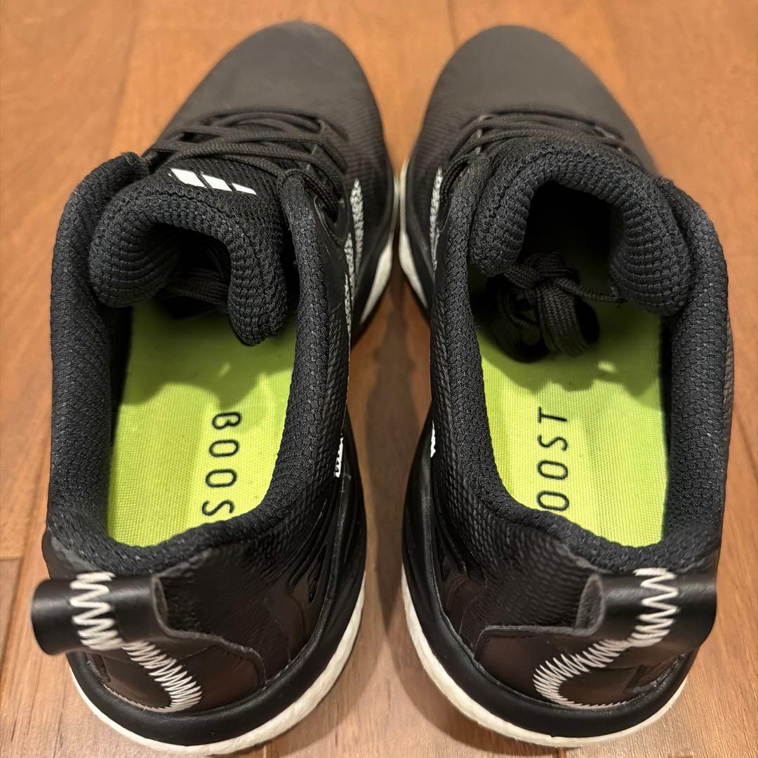 新品同様 adidas コードカオス25 ブラック/ホワイト/レモン 27.0