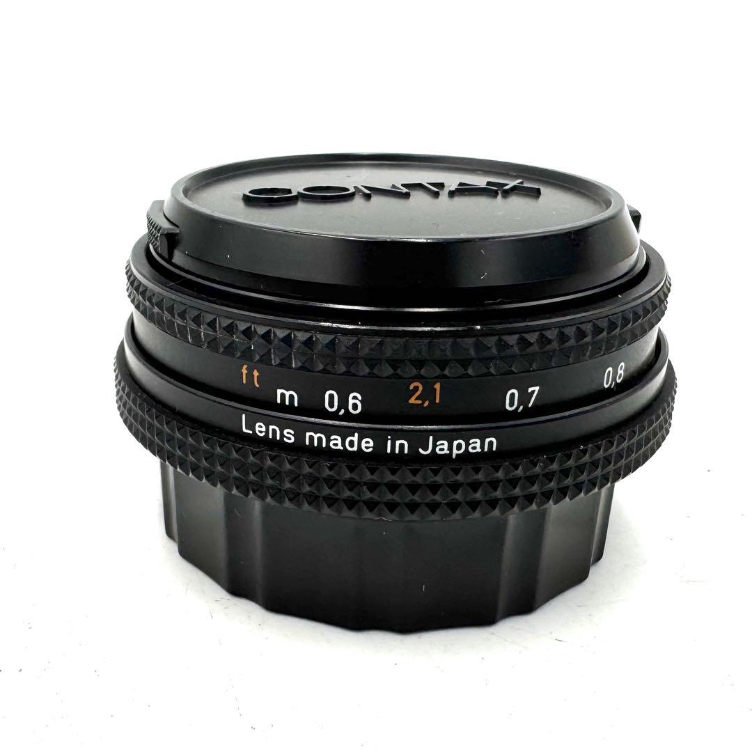 美品 CONTAX Tessar T* 45mm F2.8 パンケーキレンズ