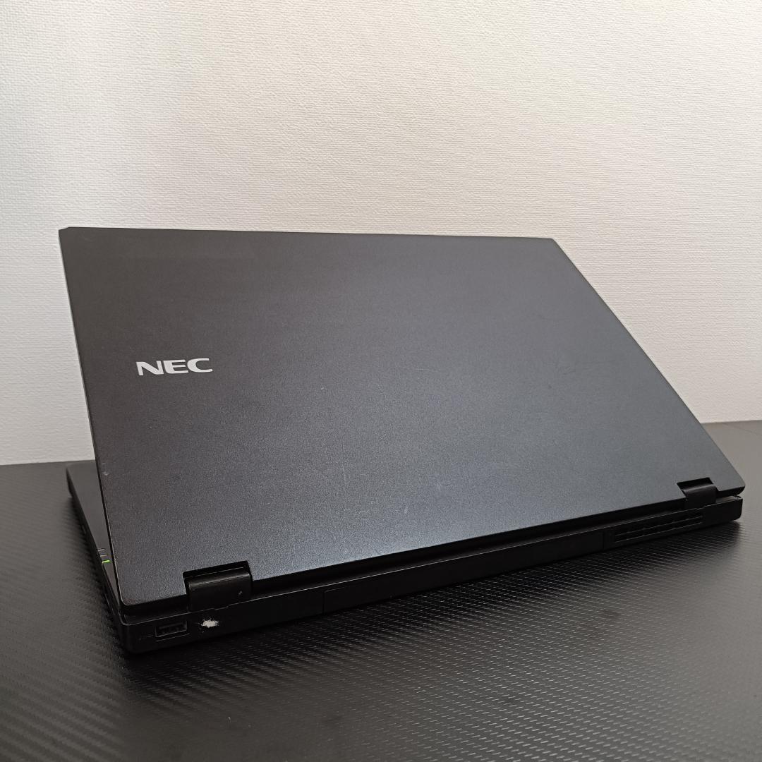 NEC ノートPC i5 256GB SSD メモリ8GB DVD wifi 黒