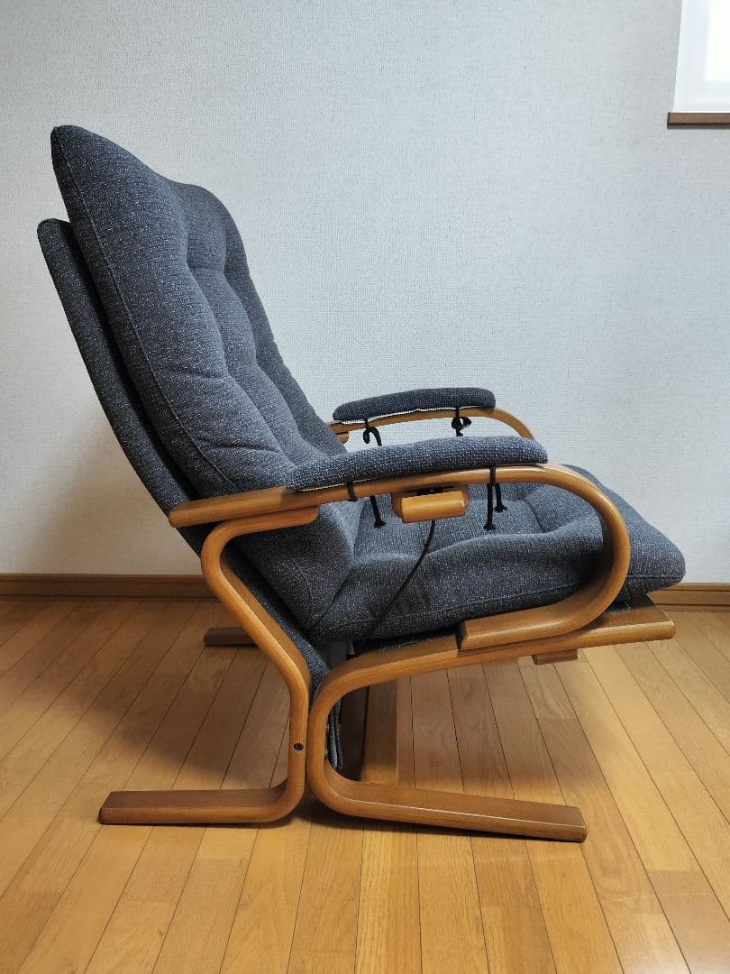 徳島家具 アージオ富士ファニチア グレー リクライナー リクライニングチェア