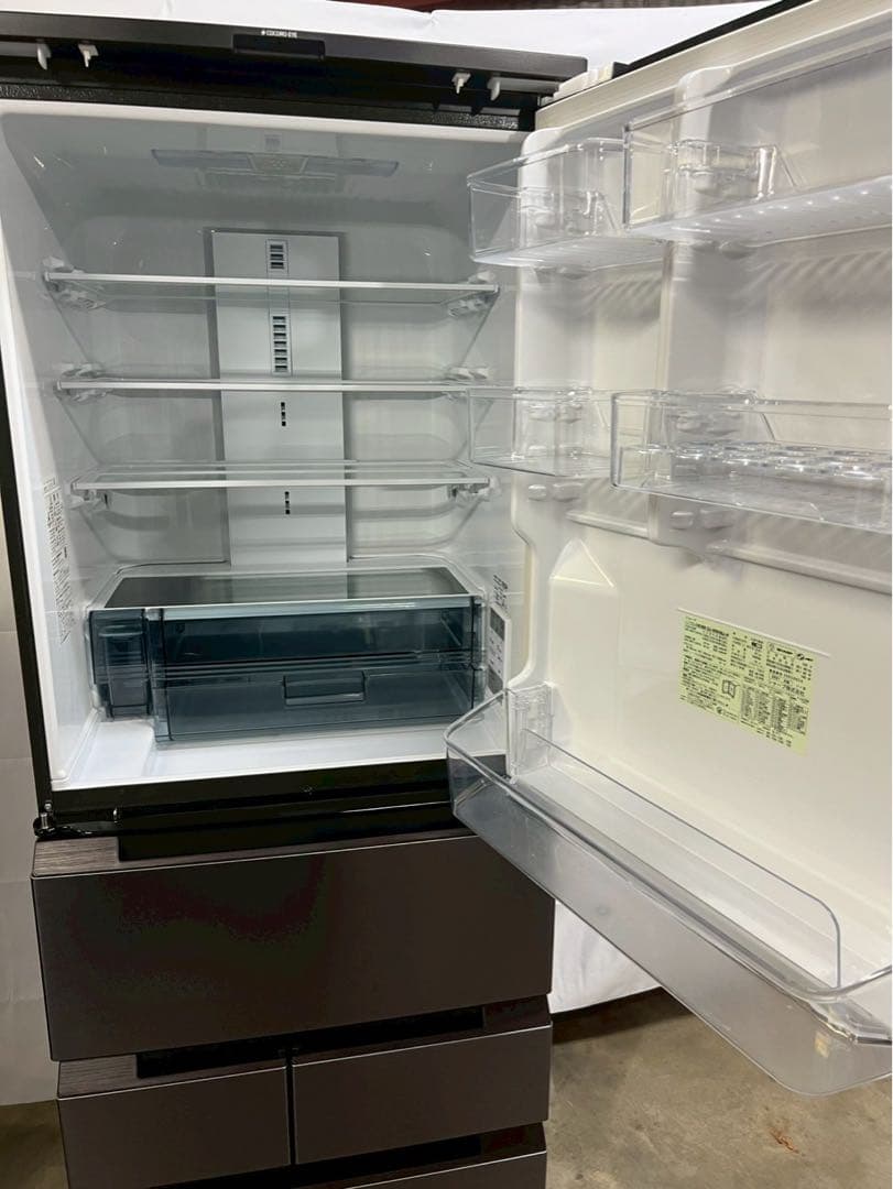 SHARP 5ドア冷蔵庫 SJ-MW46J-H 2021年製 457L 両開き