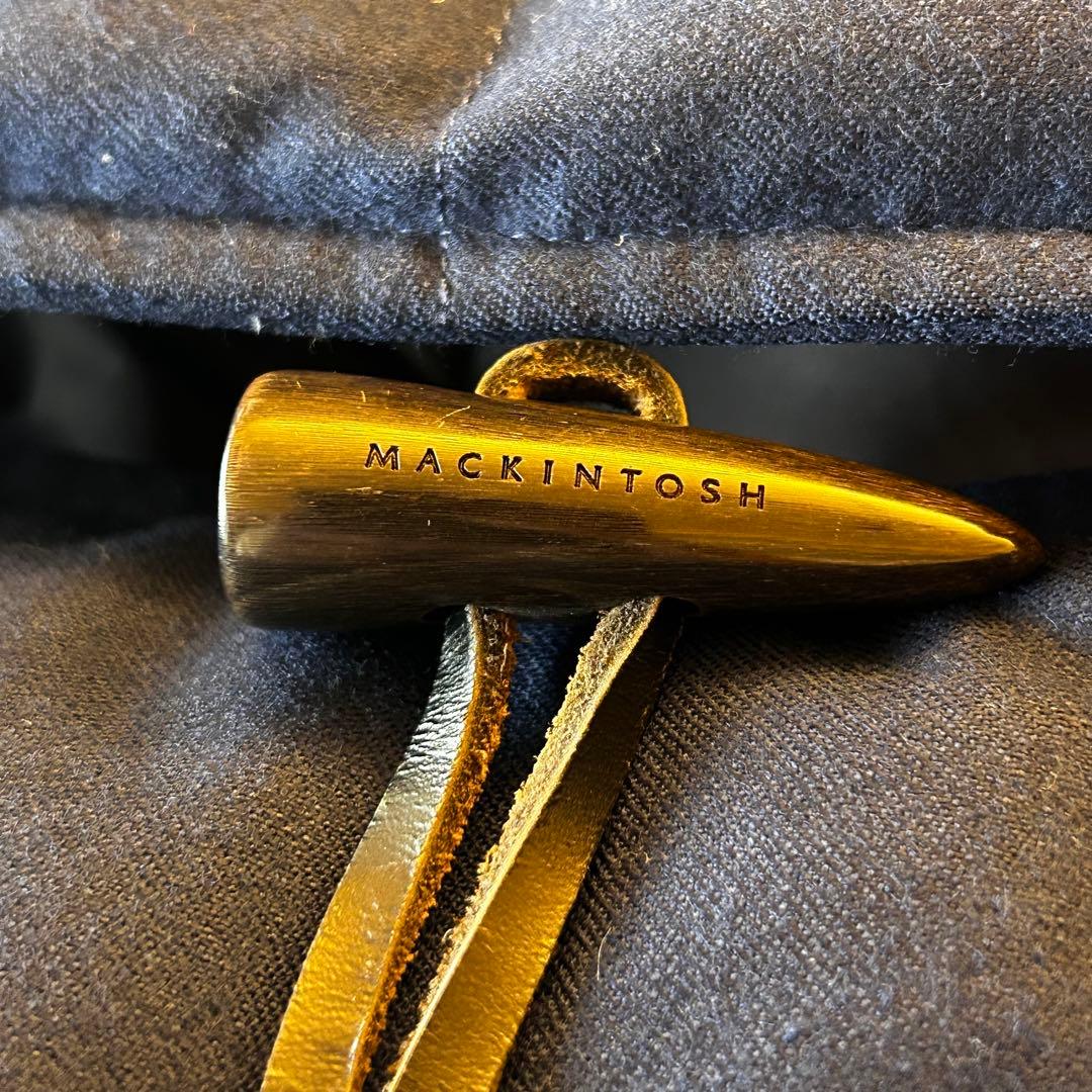 美品　マッキントッシュ　ダッフルダウン　ネイビー