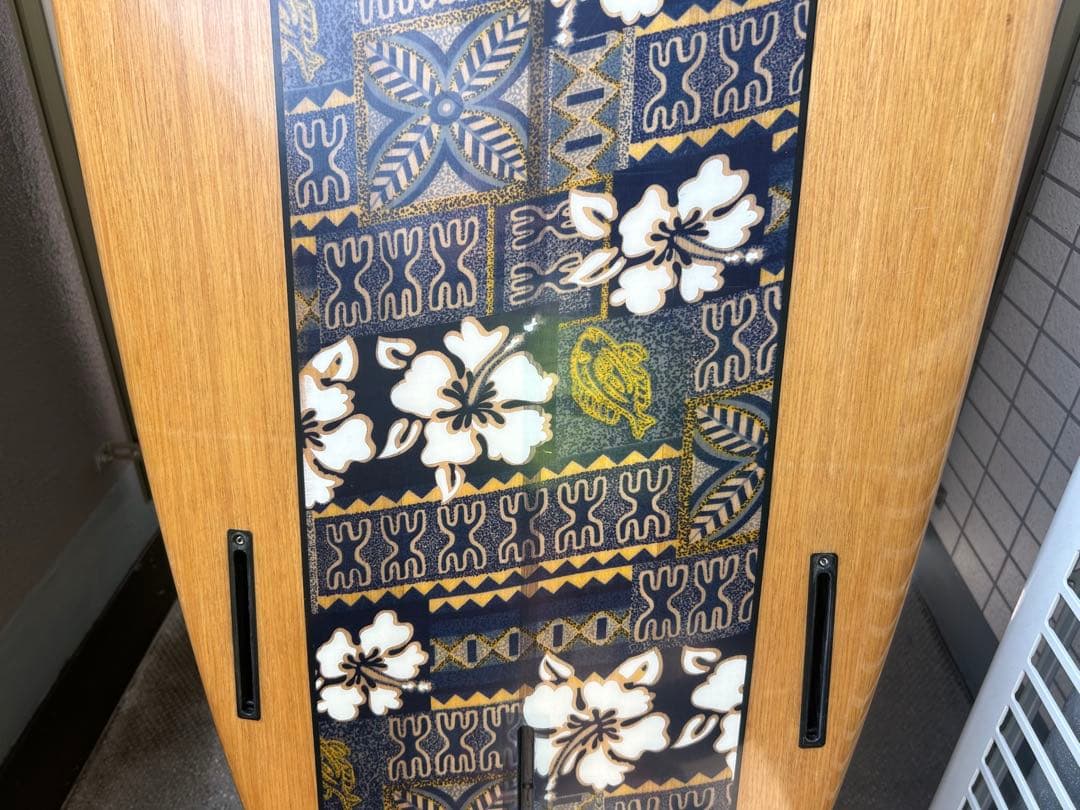 【引取限定】ロバートオーガスト サーフテック ウッド ロングボード 9.6