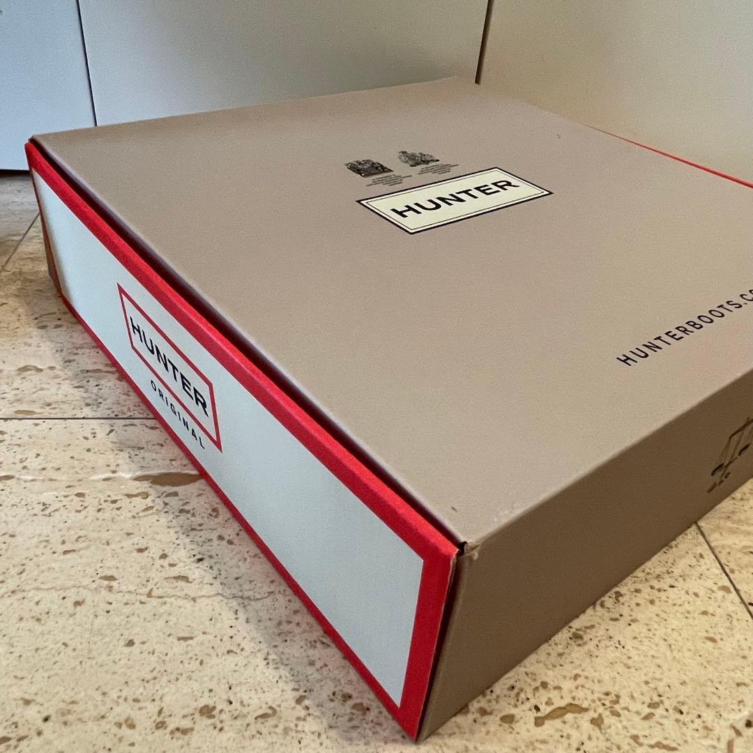 HUNTER ハンターオリジナル ガロッシュ アンクルベルト ヒールレインブーツ
