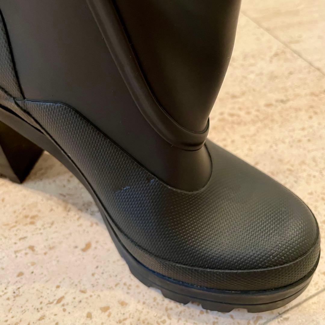 HUNTER ハンターオリジナル ガロッシュ アンクルベルト ヒールレインブーツ