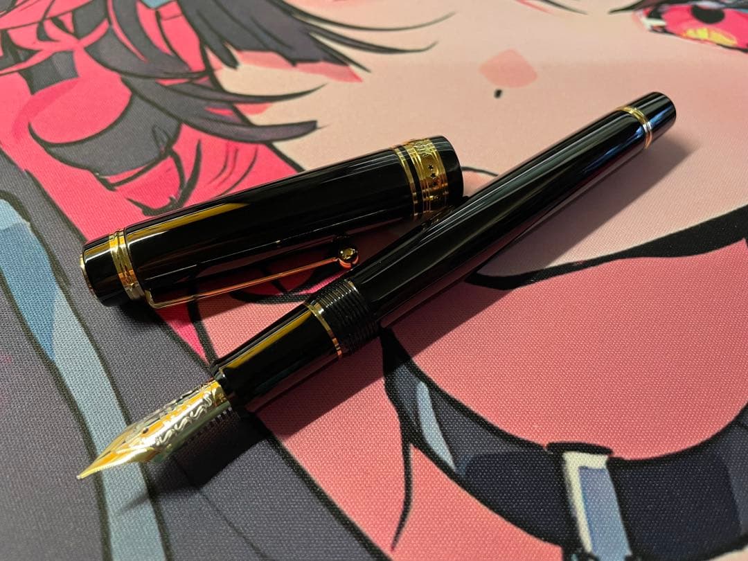 パイロット 845 黒漆 Mニブ