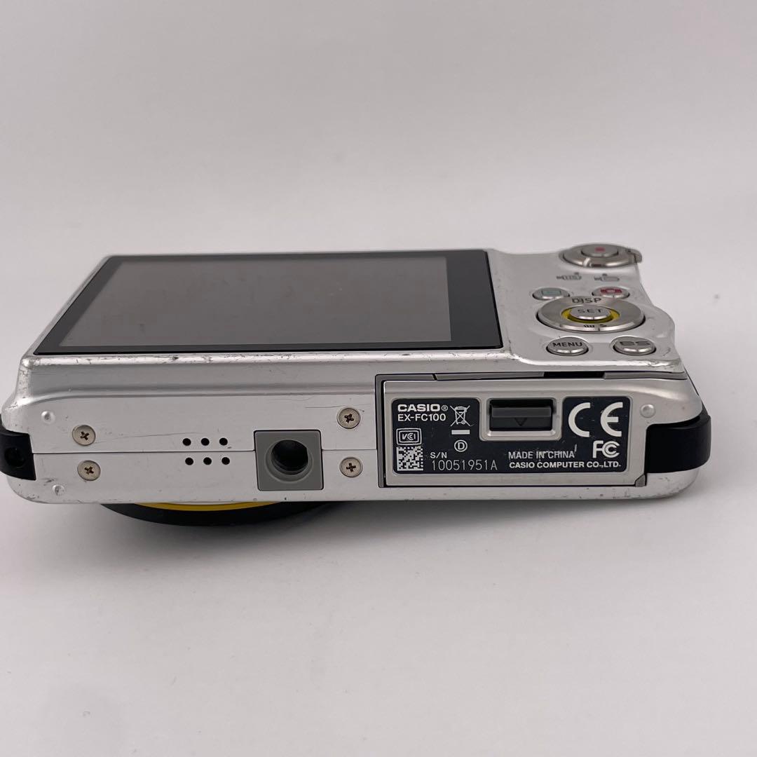実写美⭕️【動作確認済】CASIO EXILIM EX-FC100 デジカメ