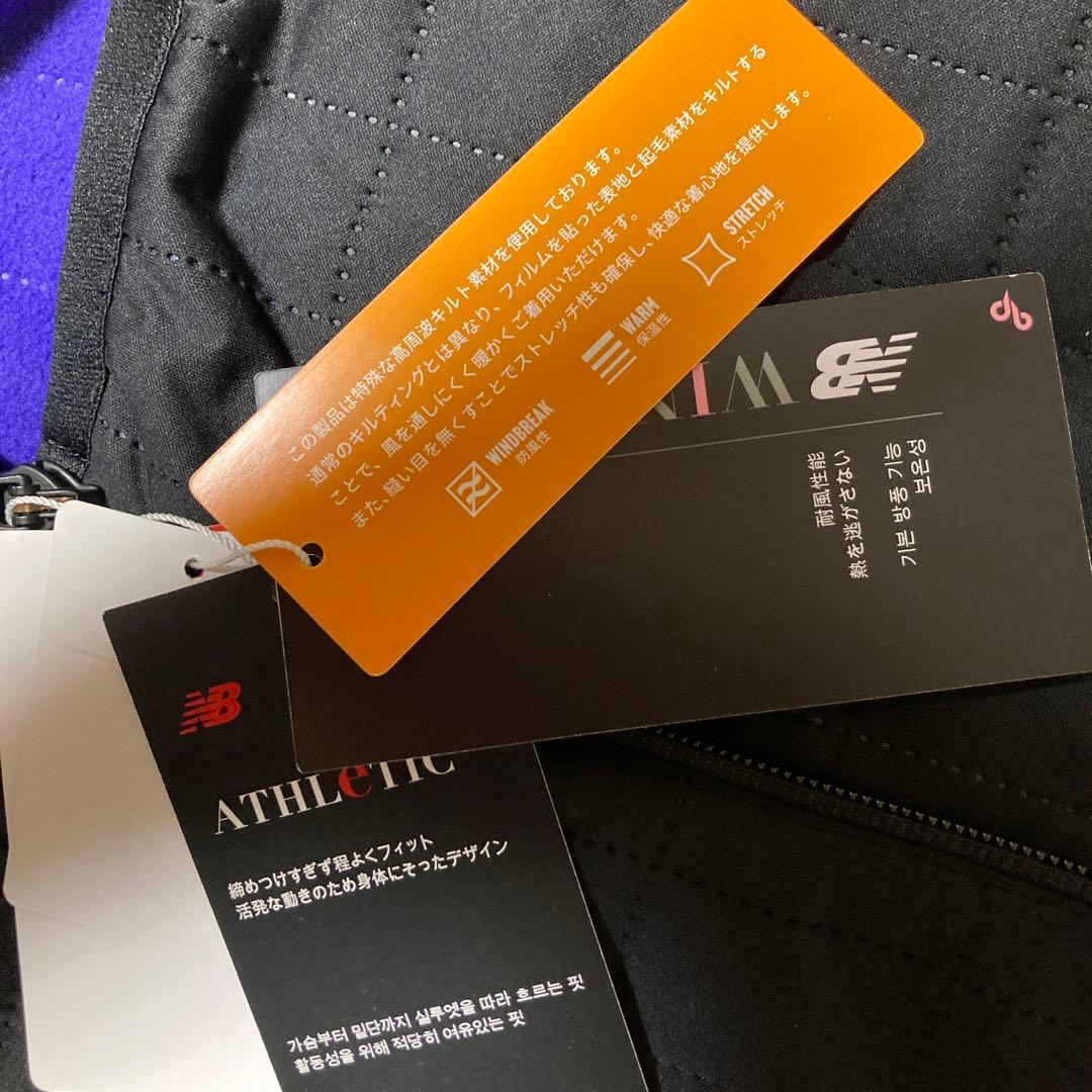 NEW BALANCE ニューバランス　ゴルフ　メンズ　中フリース　ブルゾン　4