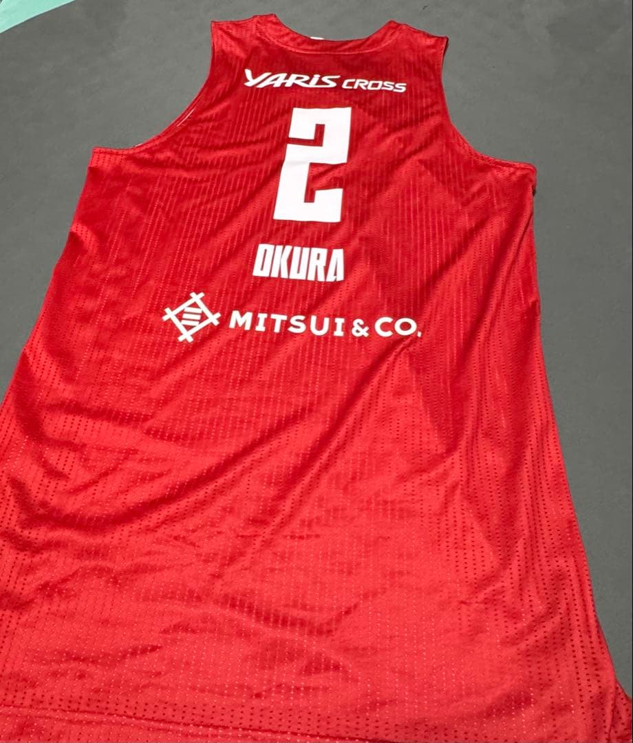 J*G様 アルバルク東京adidas ALVARK ユニフォーム 赤