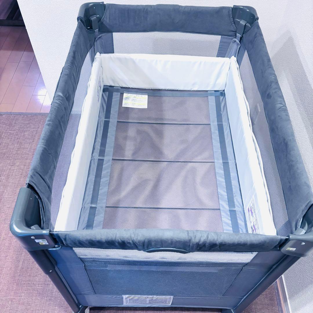 【美品】Aprica アップリカ ココネルエアープラスAB グレー　使用頻度少