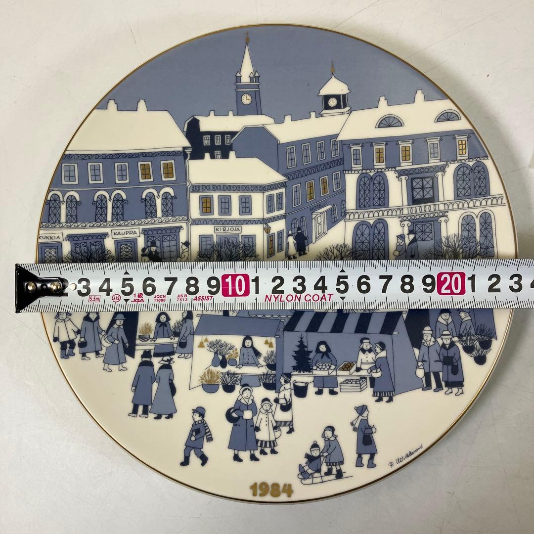 アラビア 1984年版 クリスマスプレート イヤープレート 皿