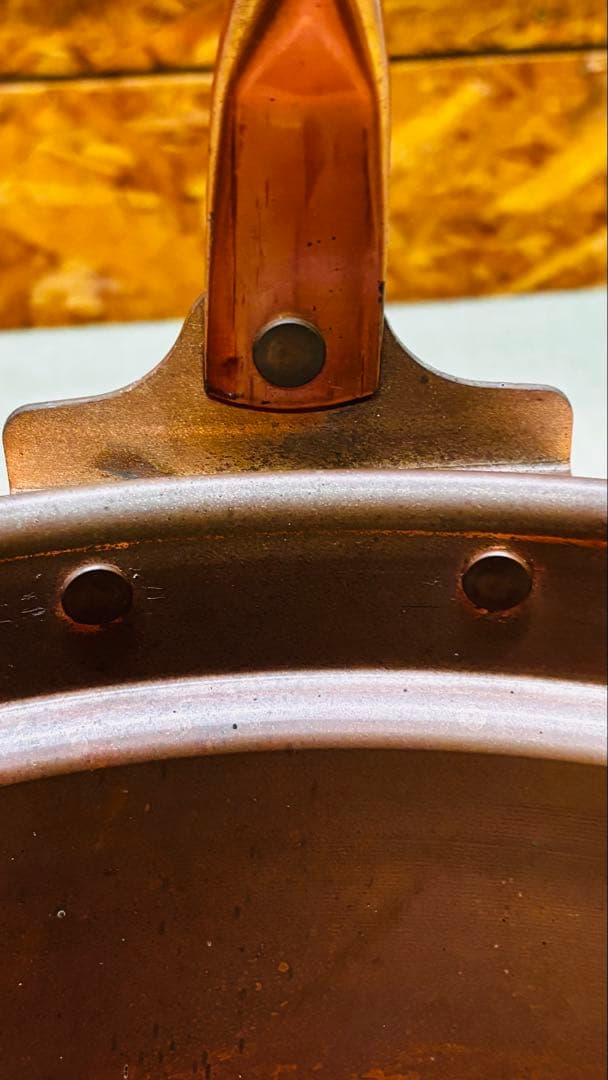 銅鍋山菜鍋36型　ツル付き