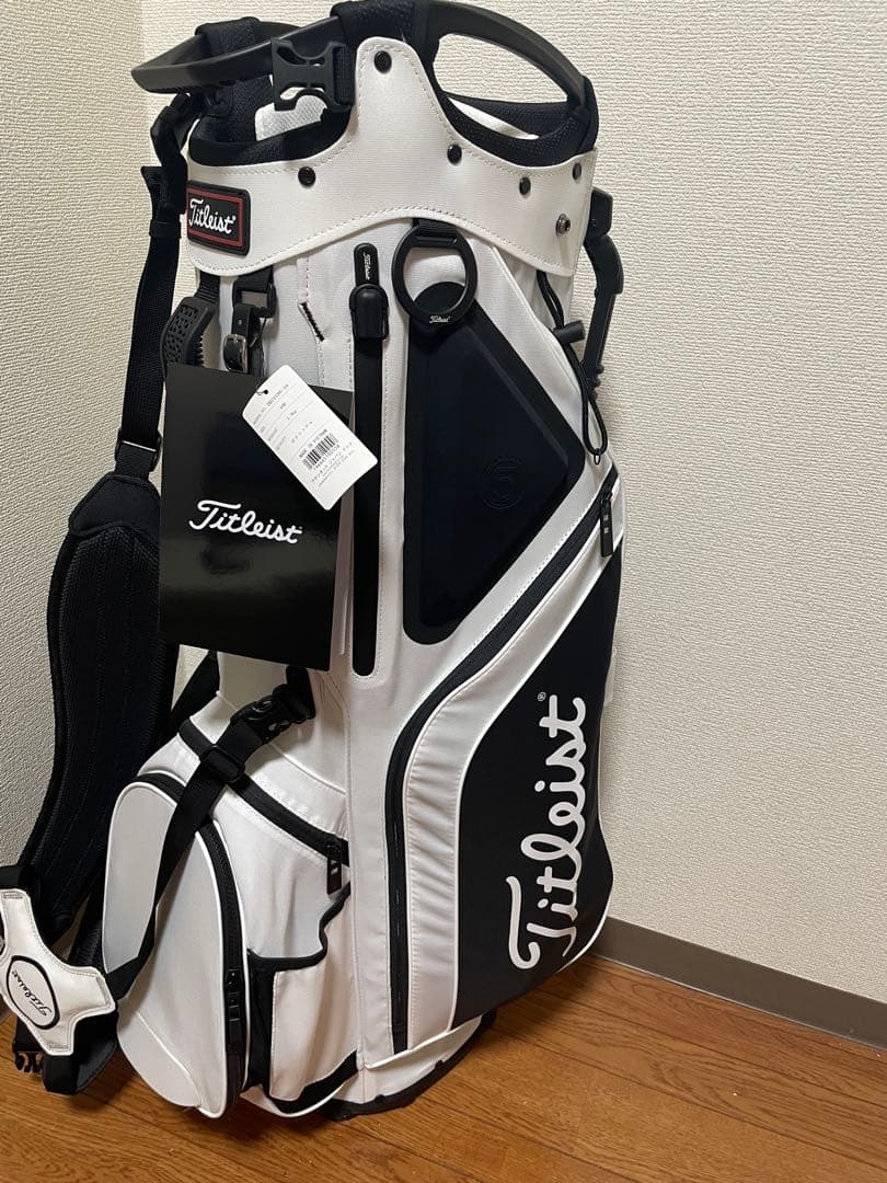 Titleist ゴルフバッグ ホワイト/ブラック