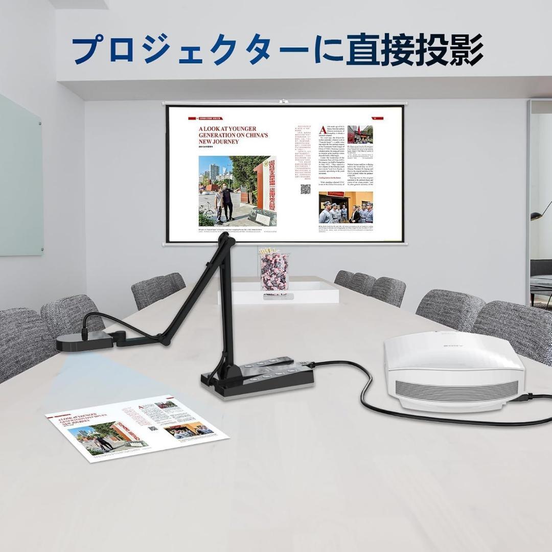 Basicolor書画カメラ 1500万画素 4Kダイナミック解像度webカメラ