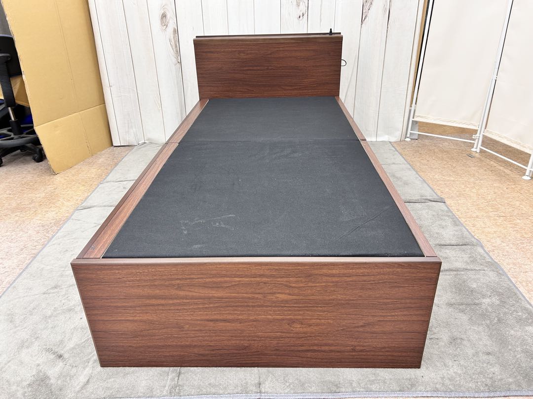 ニトリ　チェストベッド　シグナル3 シングルベッドフレーム